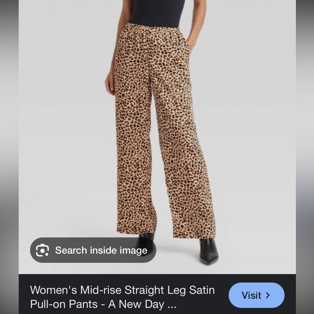 Leopard Print Pants A New Day - Picture 8 of 9